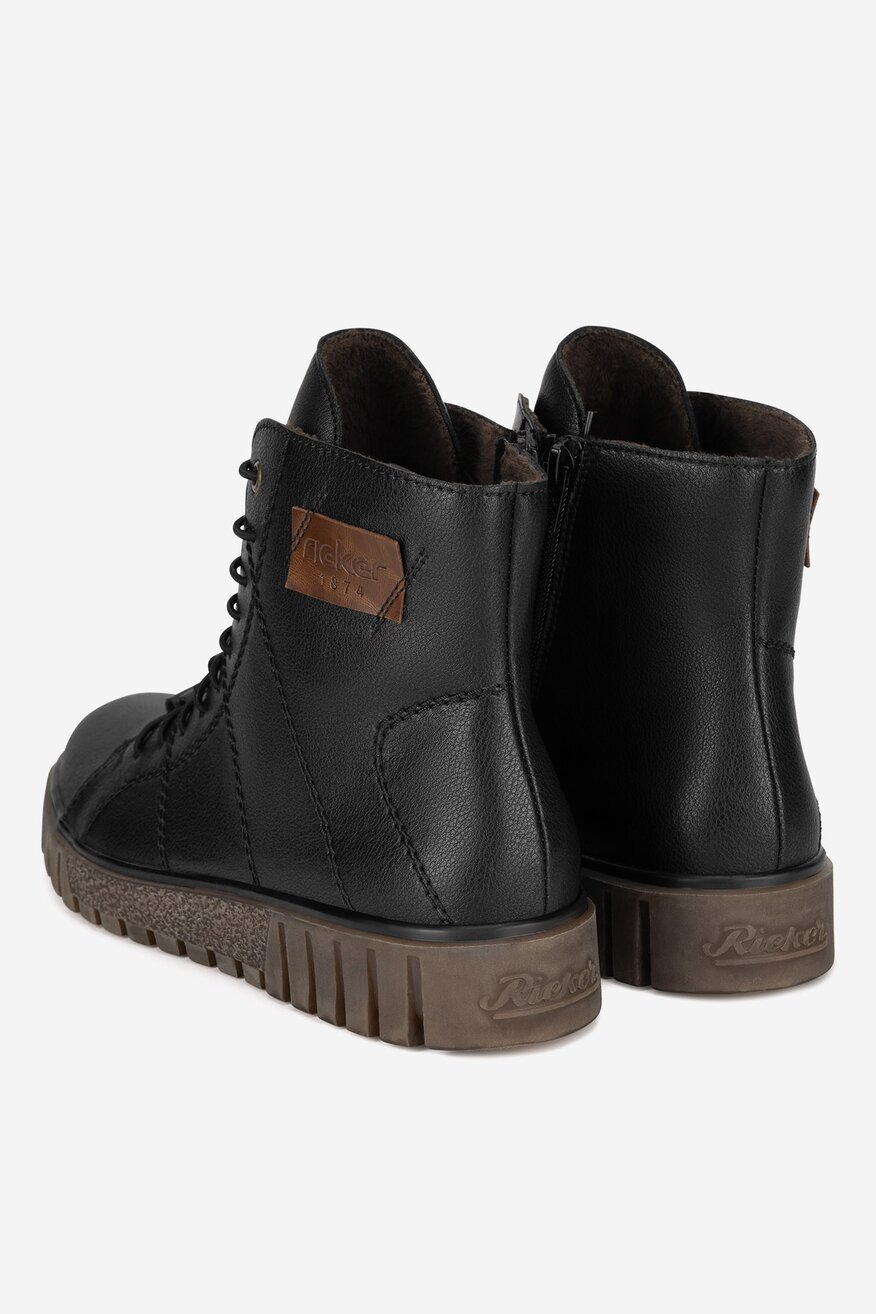 Trzewiki skórzane ocieplane