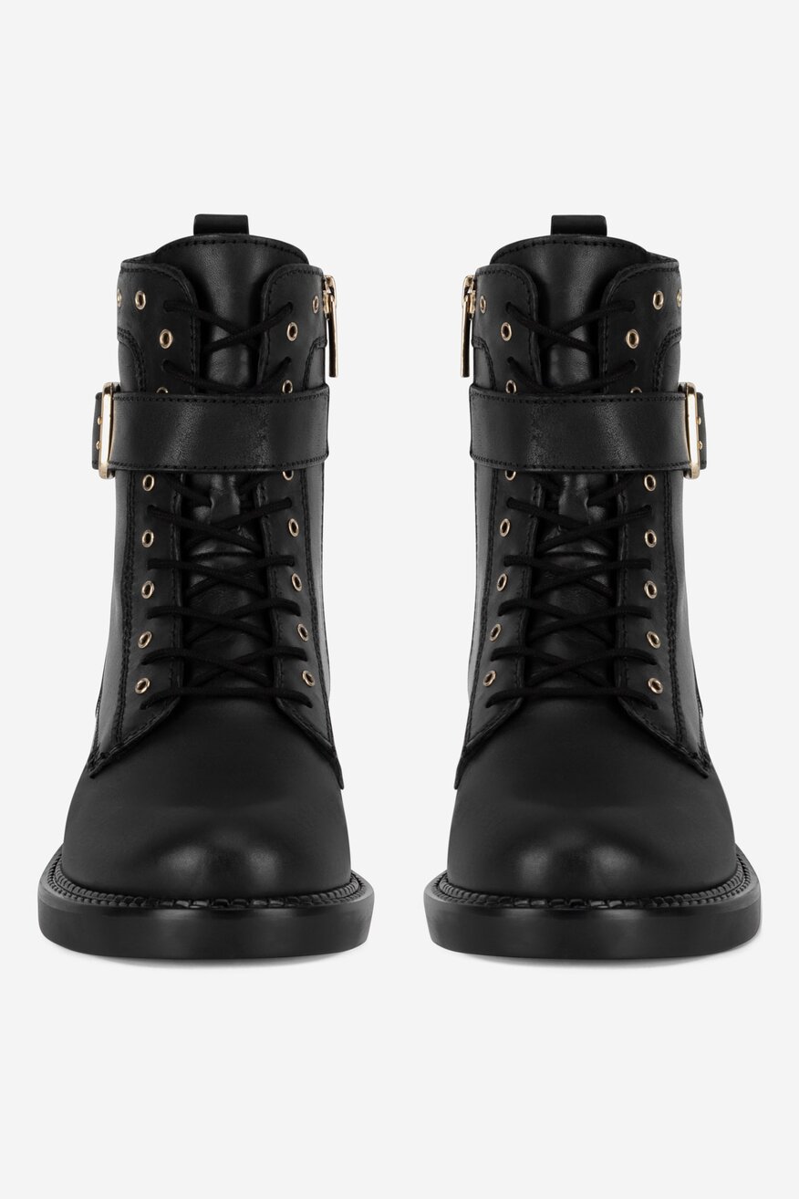 Trzewiki skórzane ocieplane