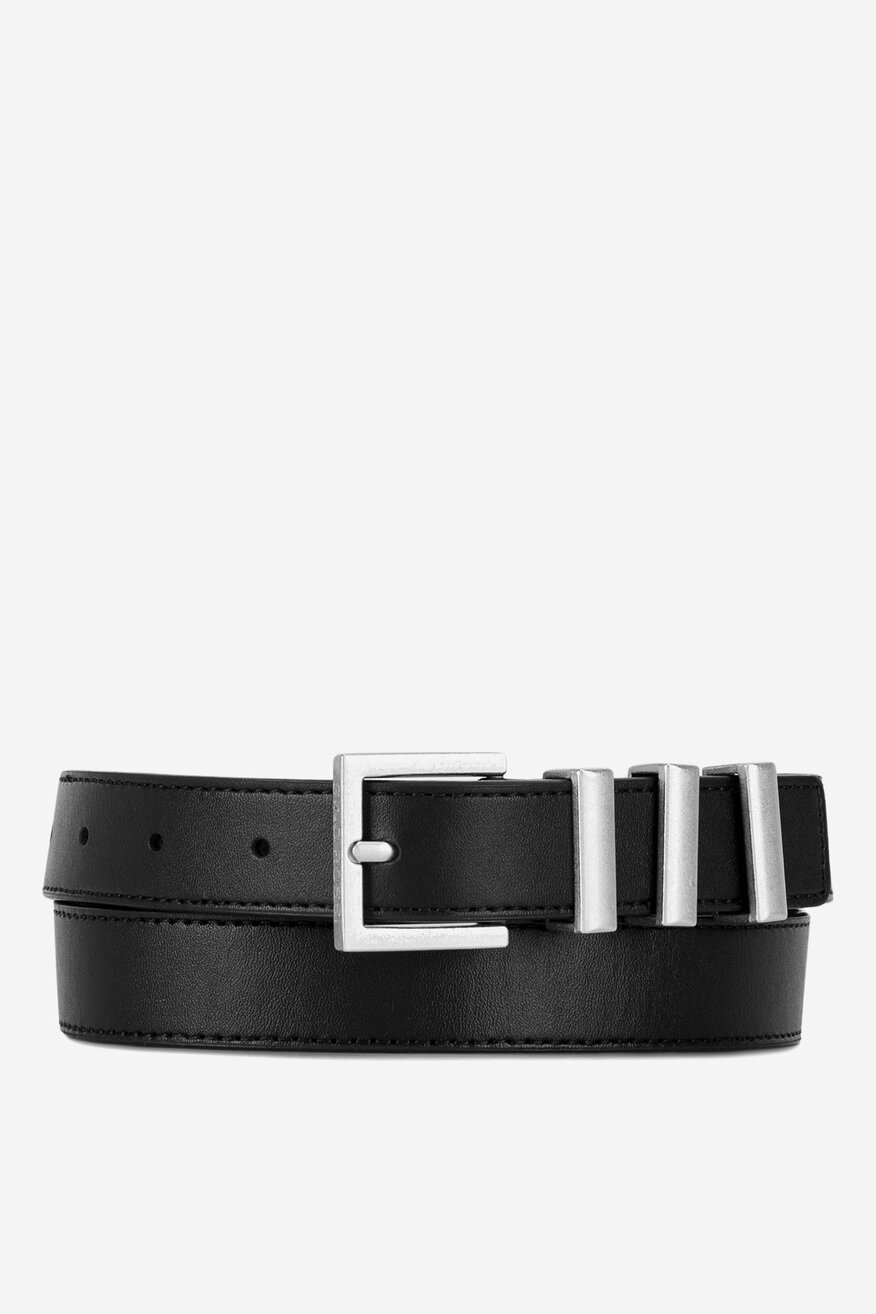 Pasek damski skórzany