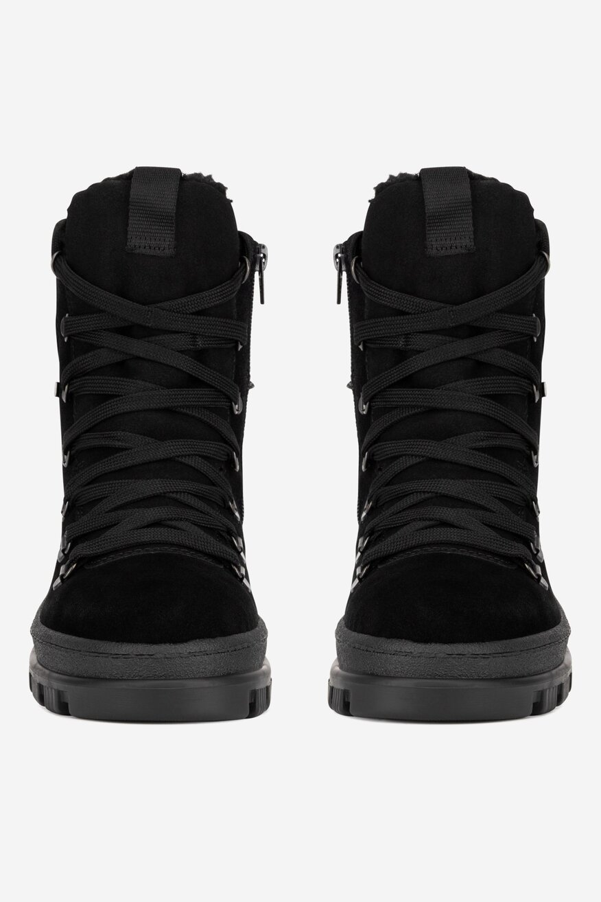 Trzewiki skórzane ocieplane