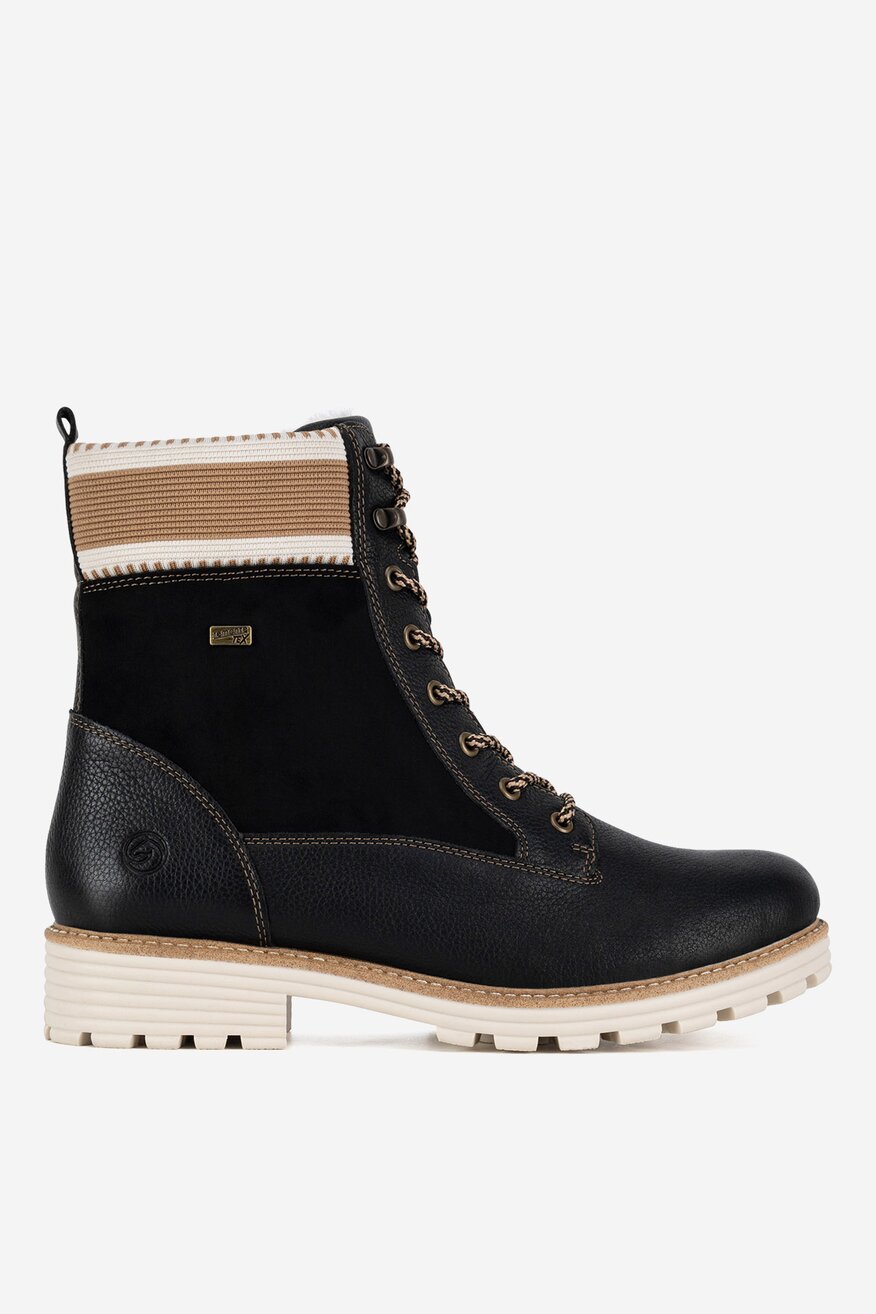 Trzewiki skórzane ocieplane