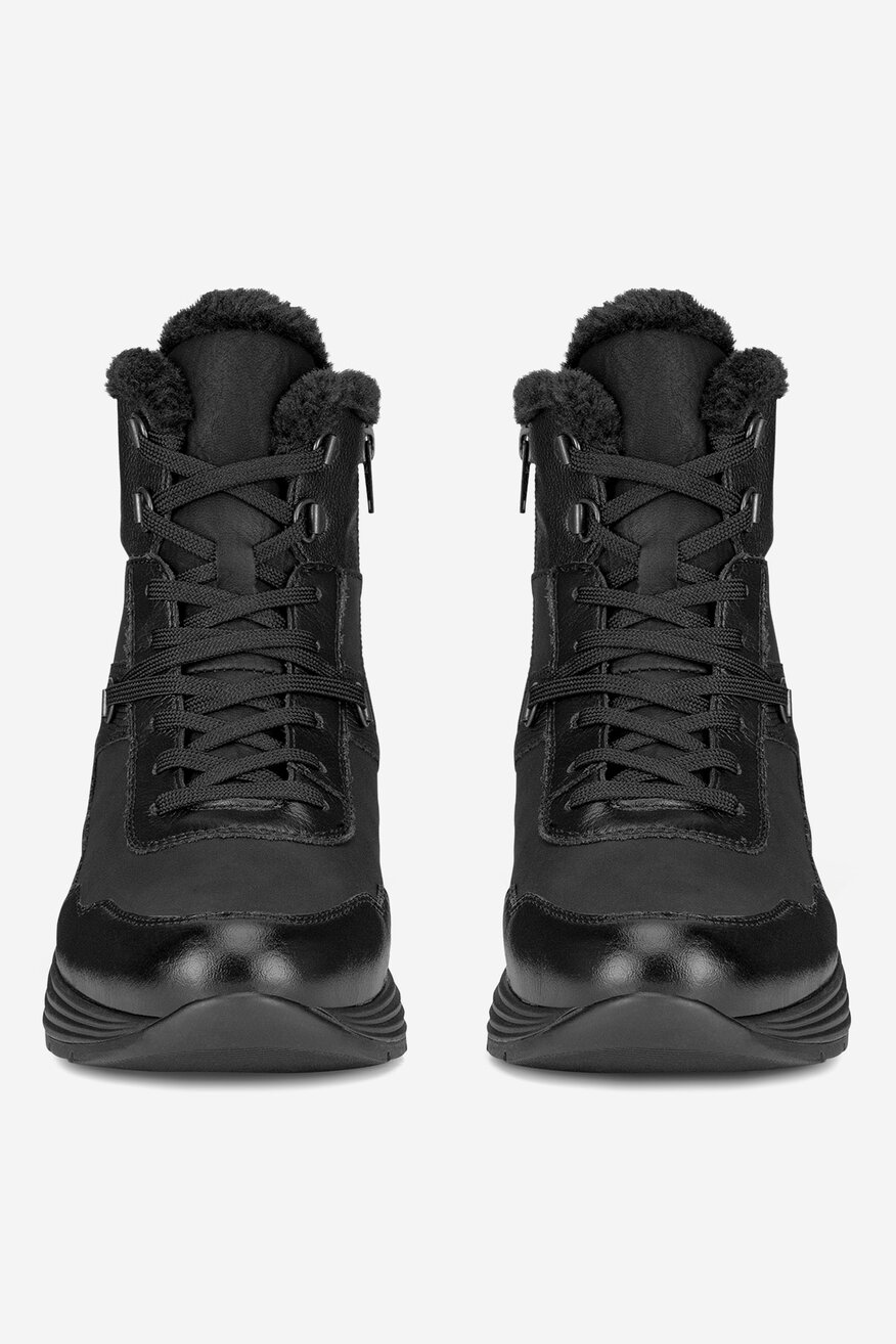 Trzewiki skórzane ocieplane