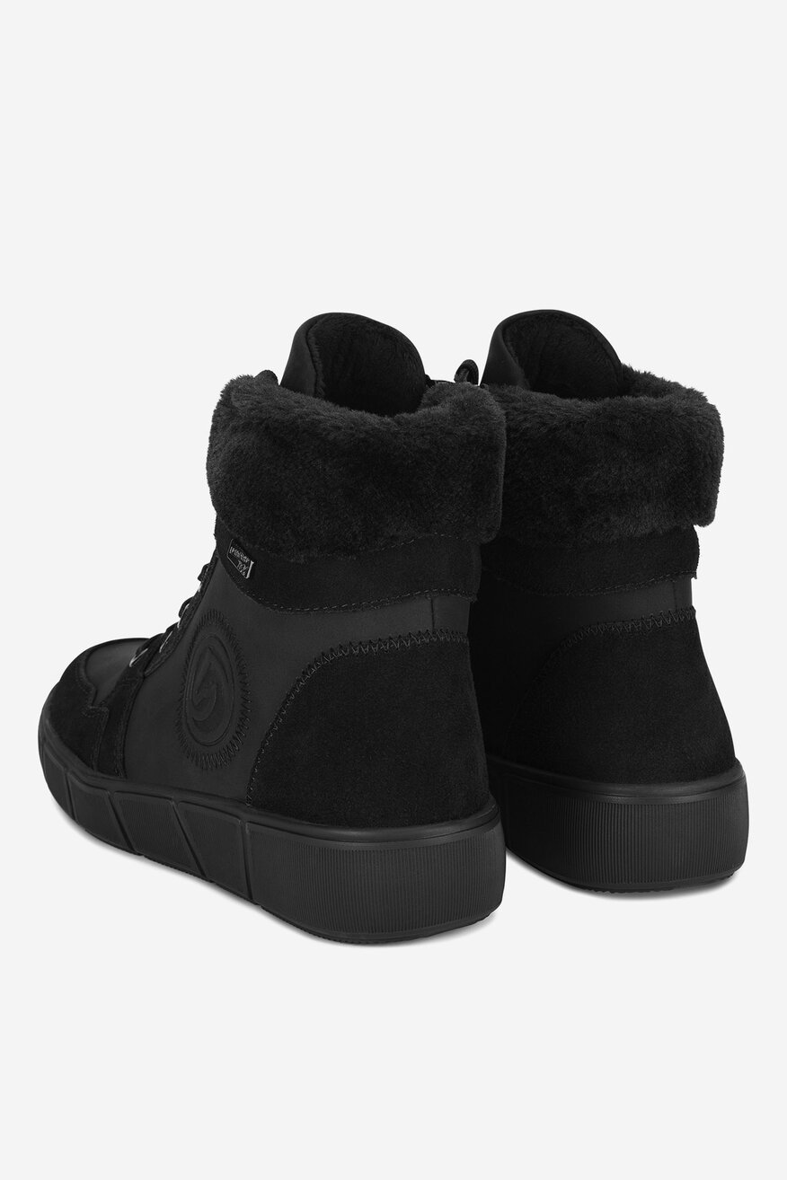 Trzewiki skórzane ocieplane