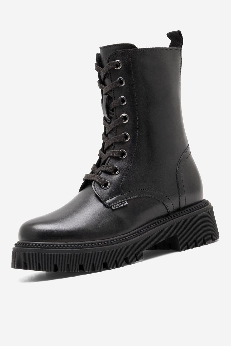 Trzewiki skórzane ocieplane