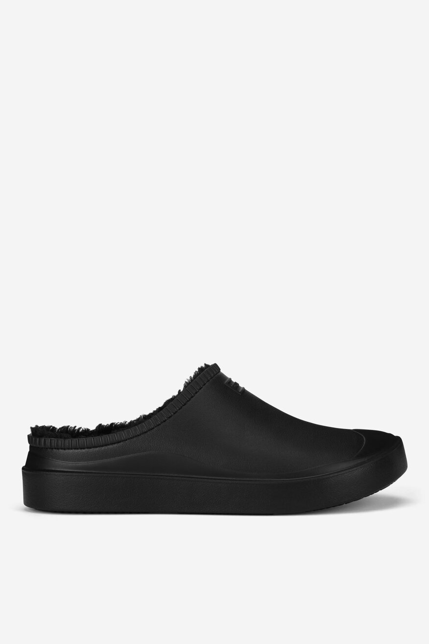 Klapki mule ocieplane