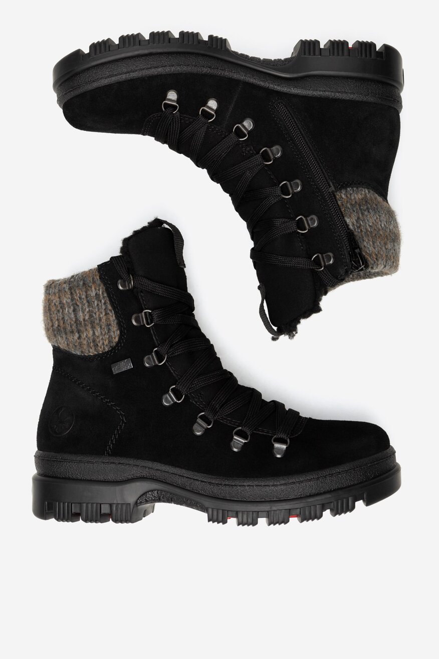 Trzewiki skórzane ocieplane