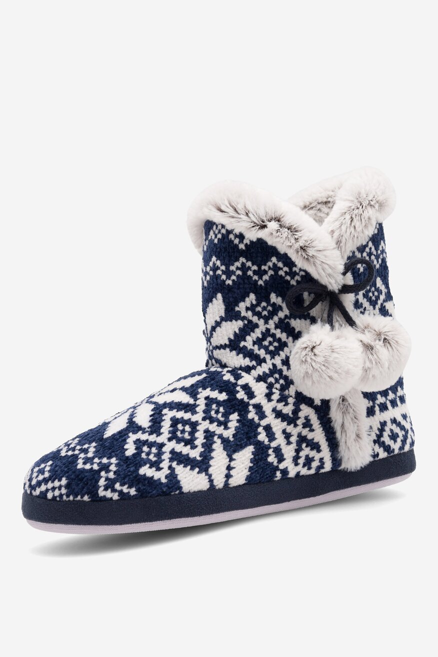 Kapcie wysokie ocieplane