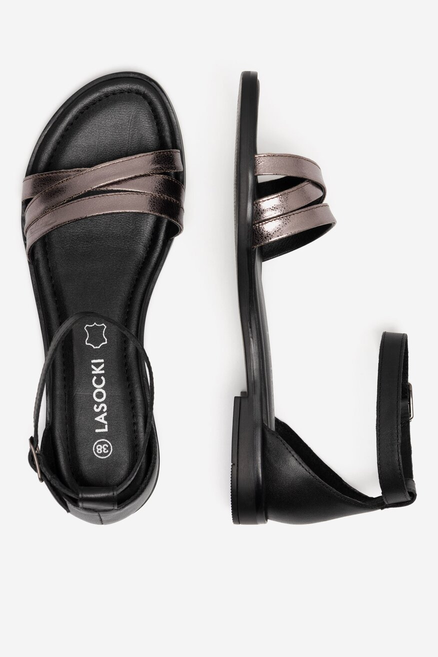 Sandały skórzane