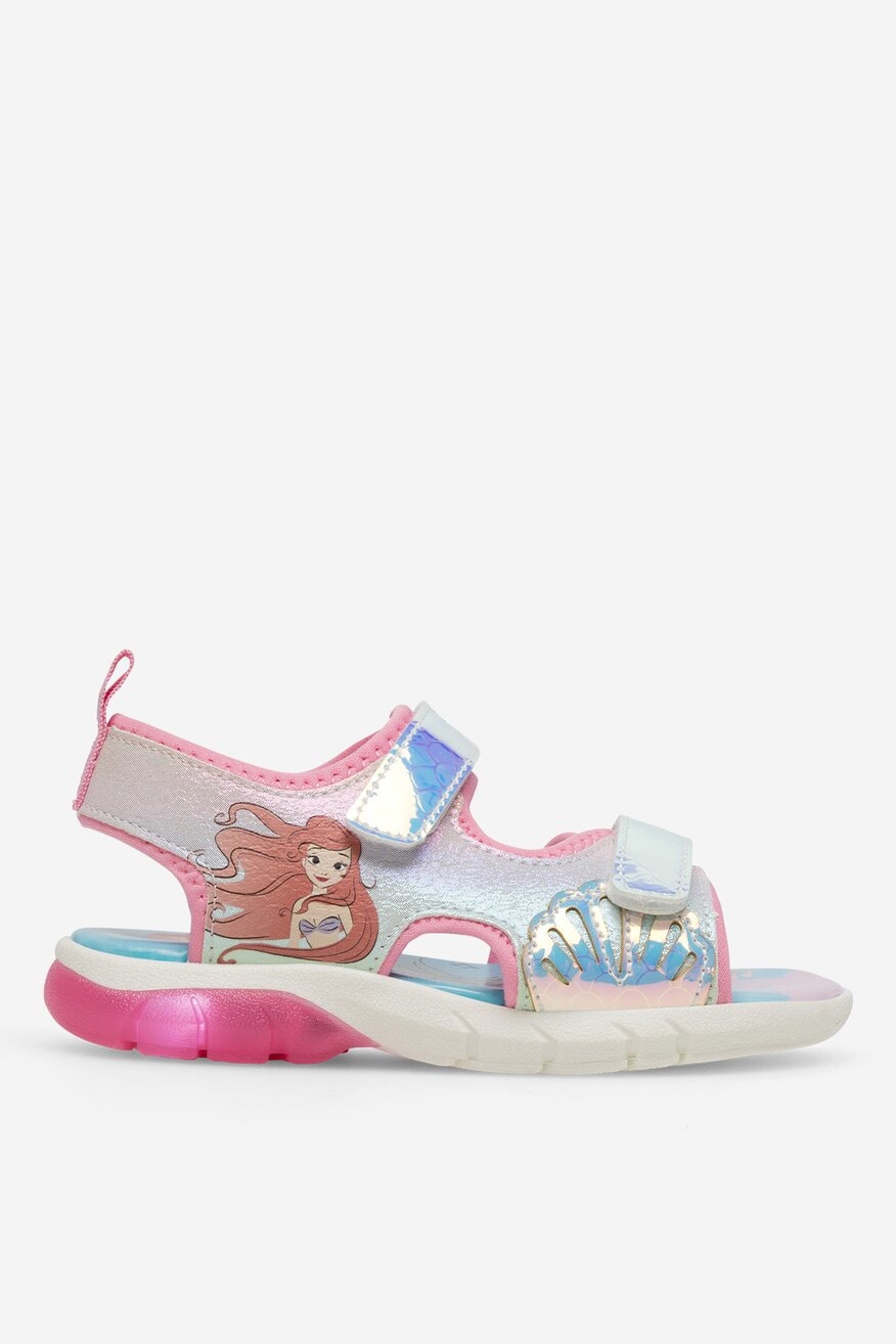 Sandały z migającymi diodami