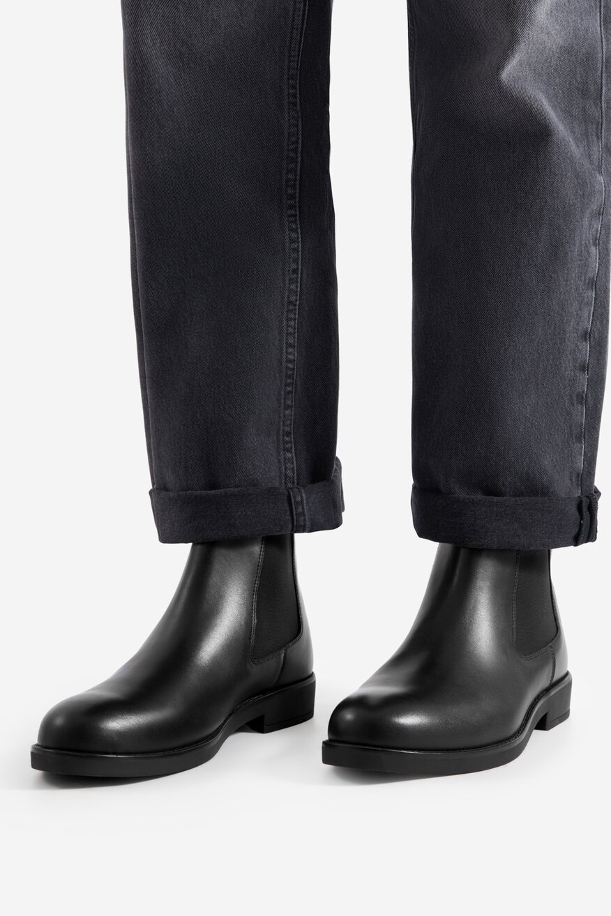 Sztyblety skórzane ocieplane