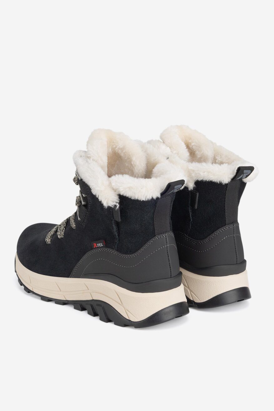 Trzewiki skórzane ocieplane