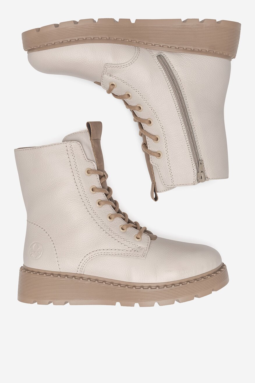 Trzewiki skórzane ocieplane