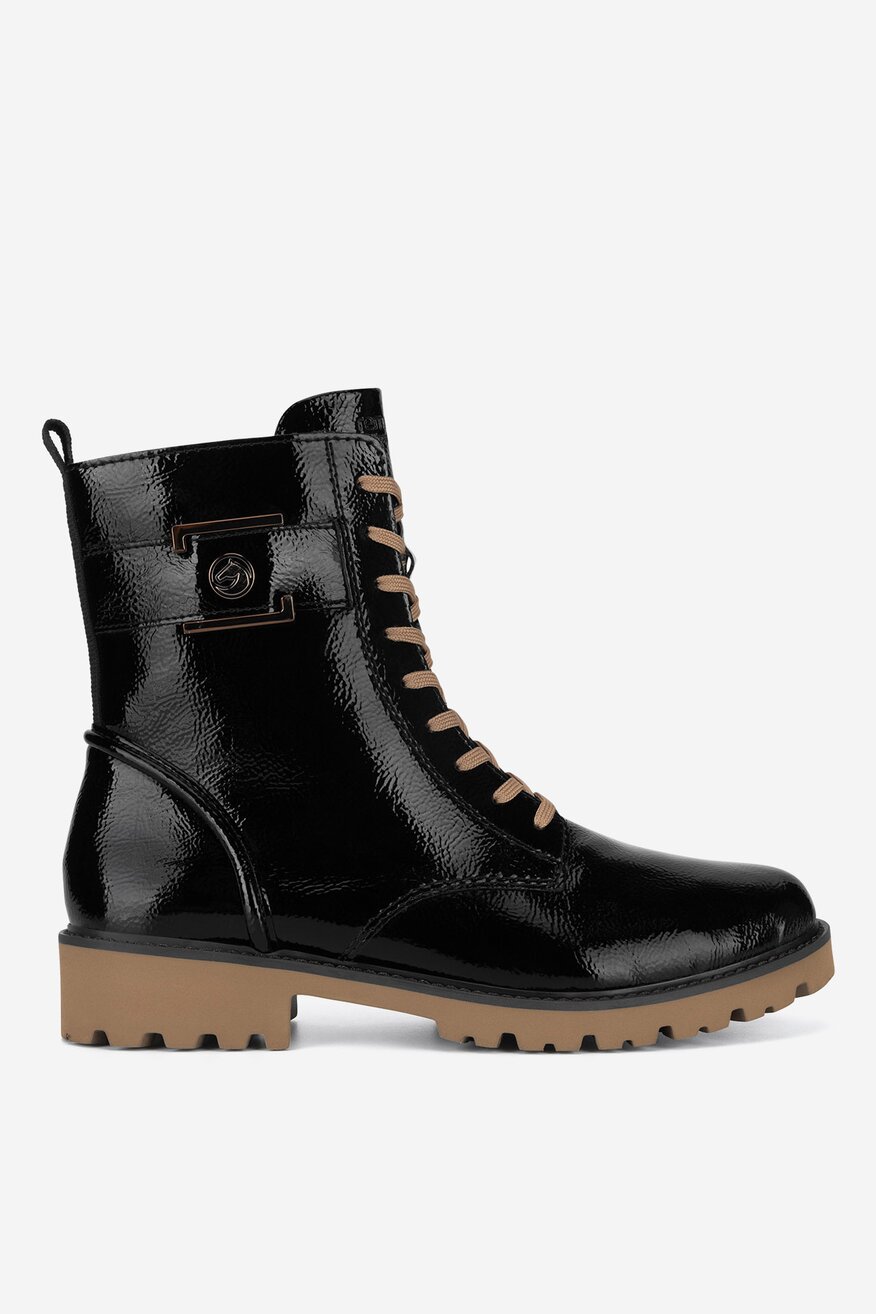 Trzewiki skórzane ocieplane