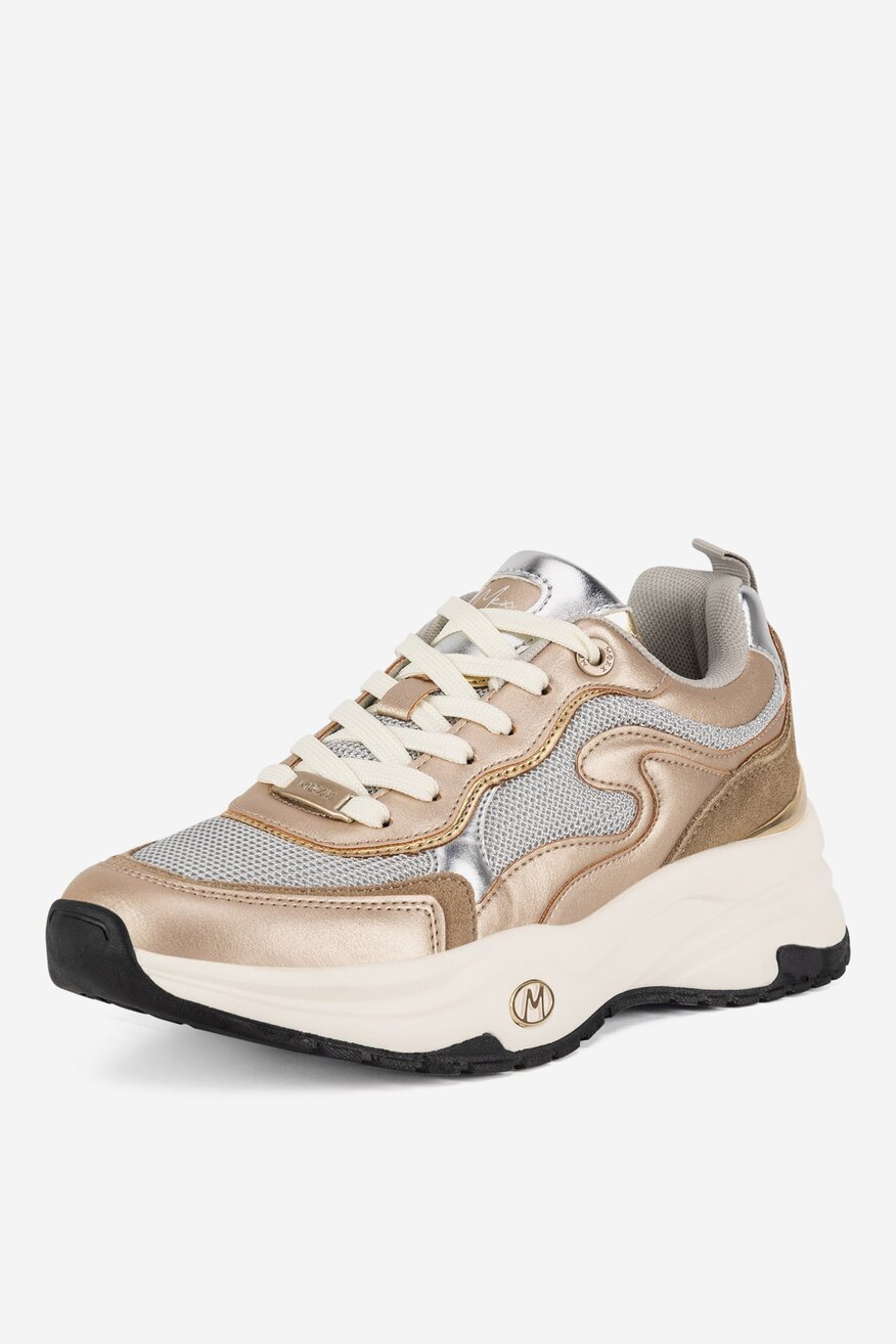 Sneakersy na grubej podeszwie