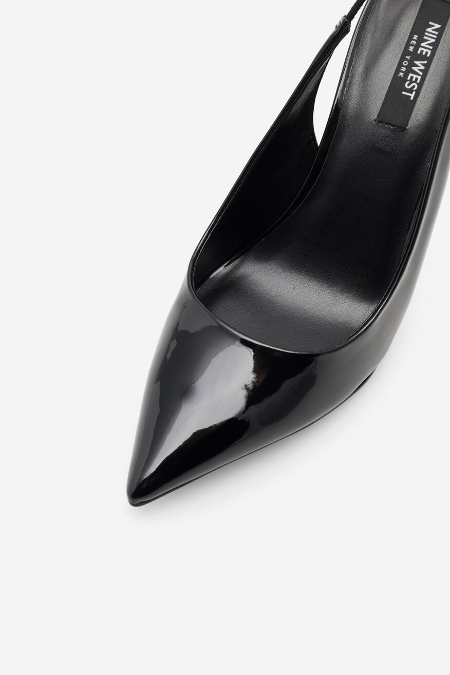 Czółenka z odkrytą piętą