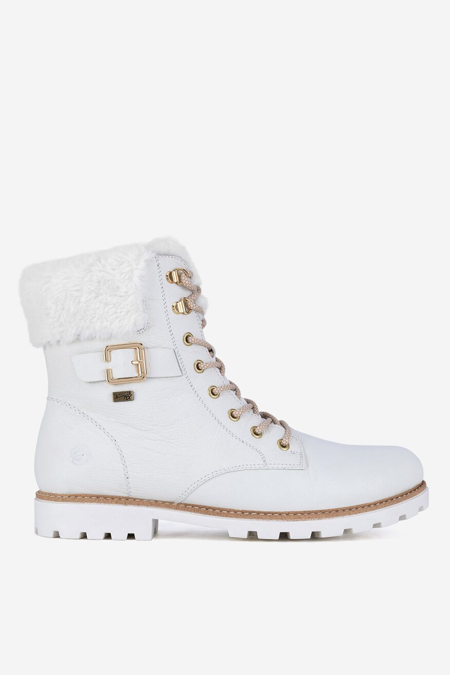 Trzewiki skórzane ocieplane