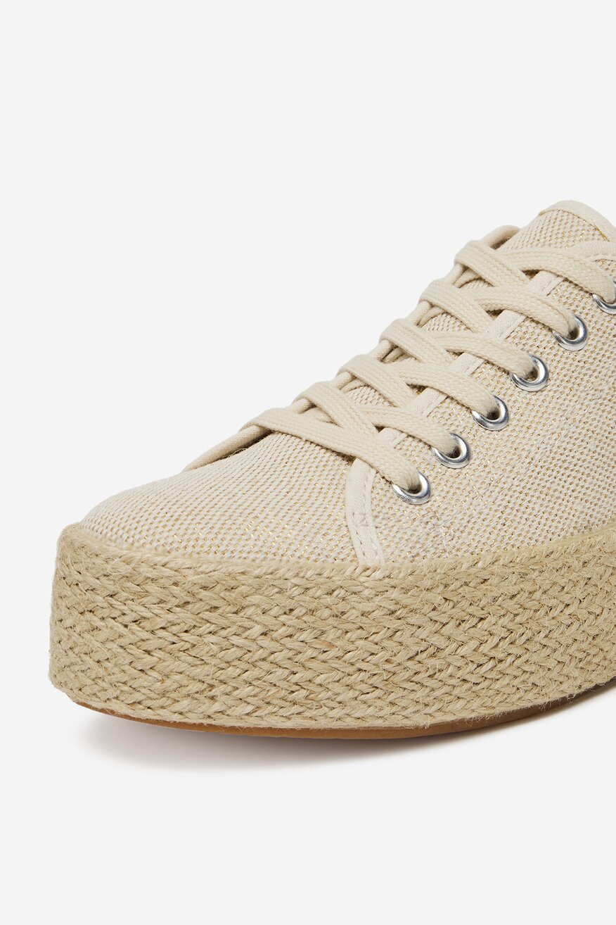 Espadryle sznurowane