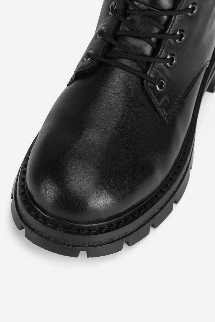 Trzewiki skórzane ocieplane