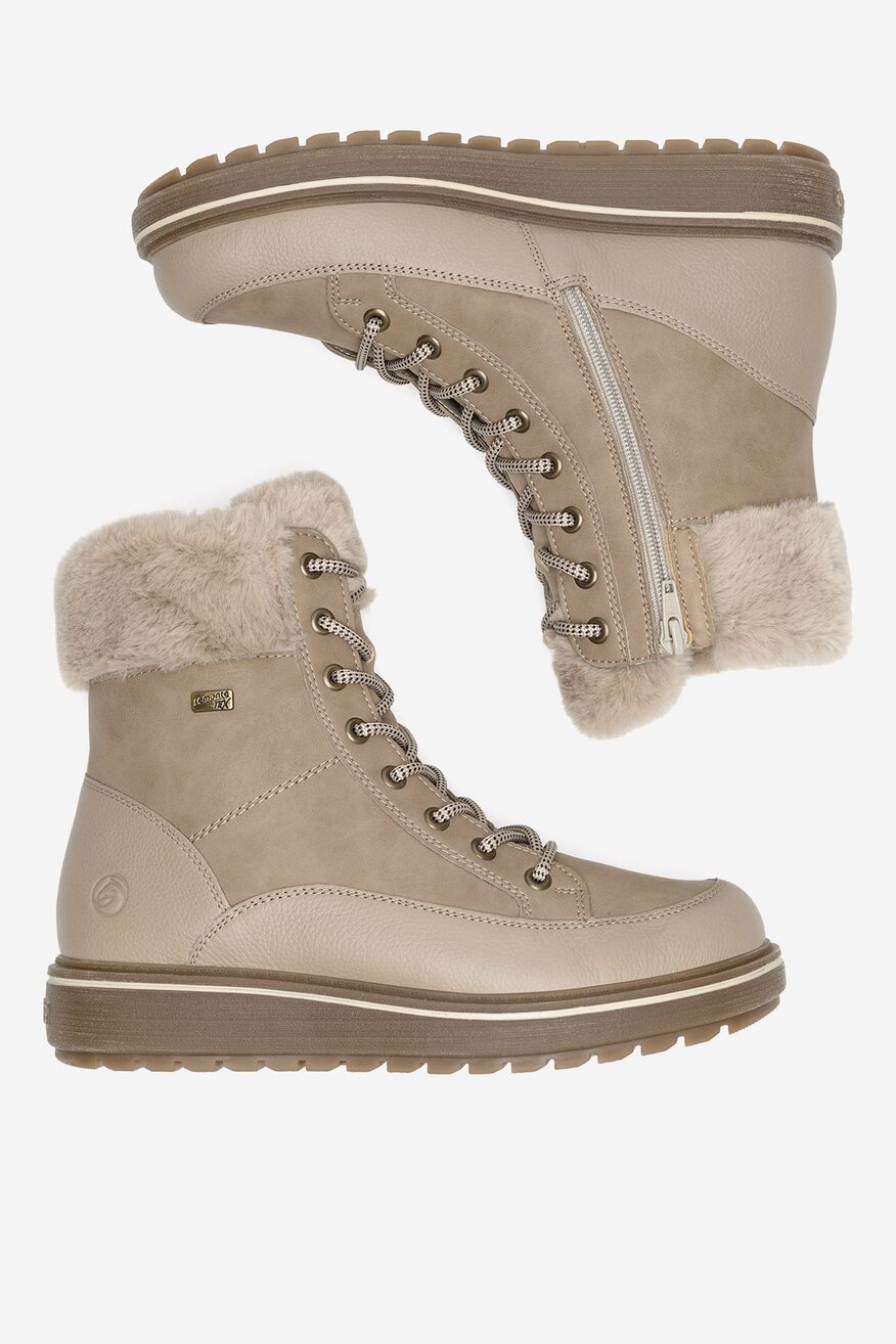 Trzewiki skórzane ocieplane