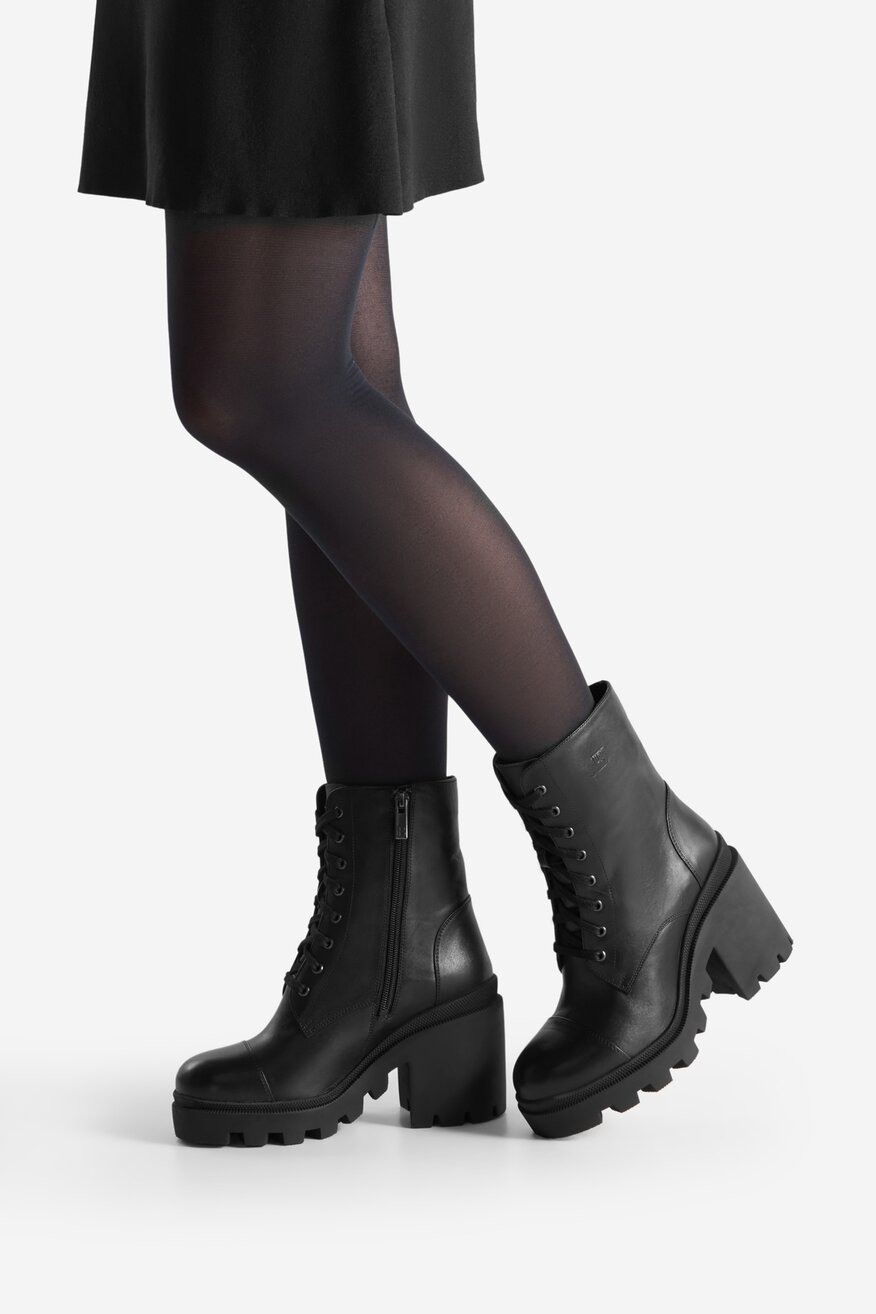 Trzewiki skórzane ocieplane