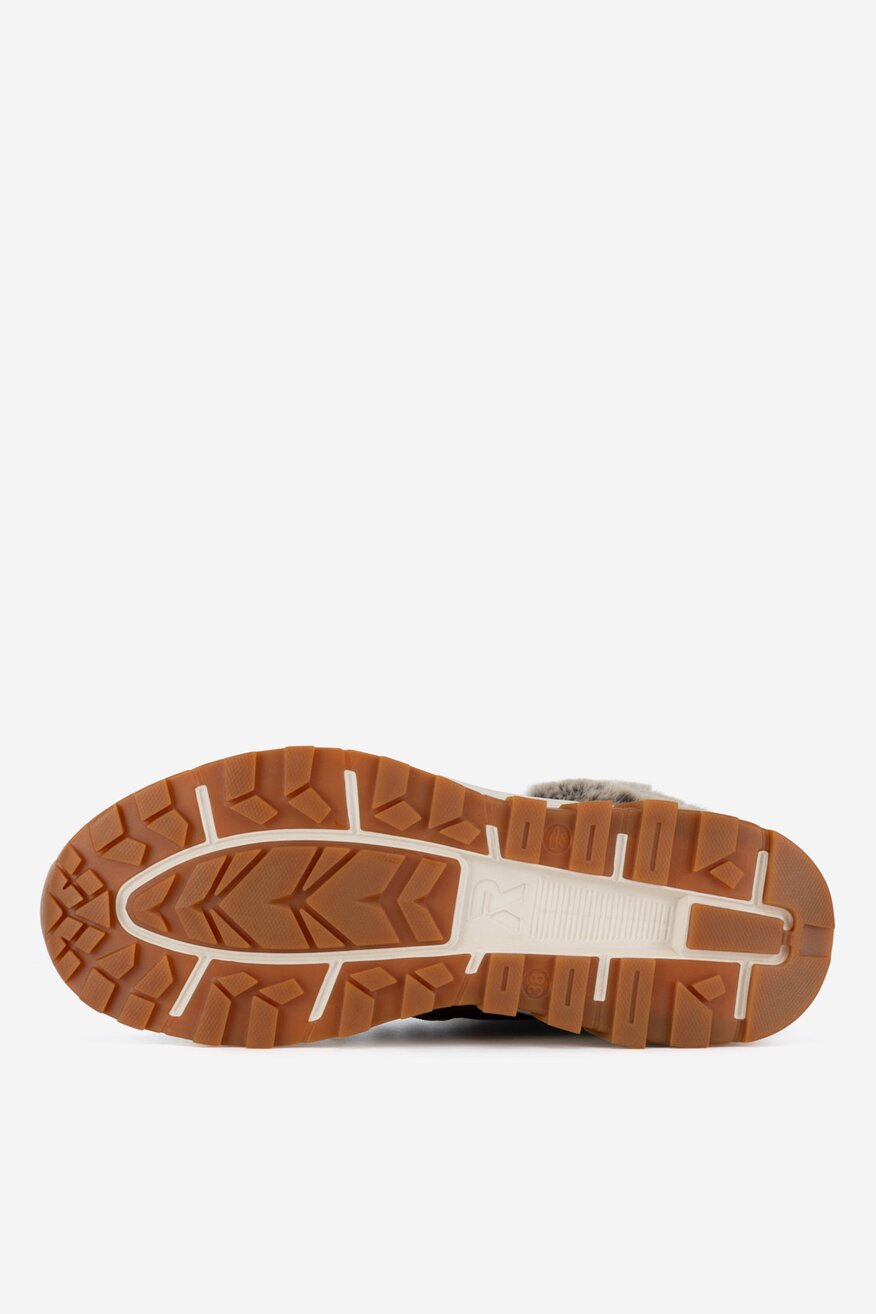 Trzewiki skórzane ocieplane