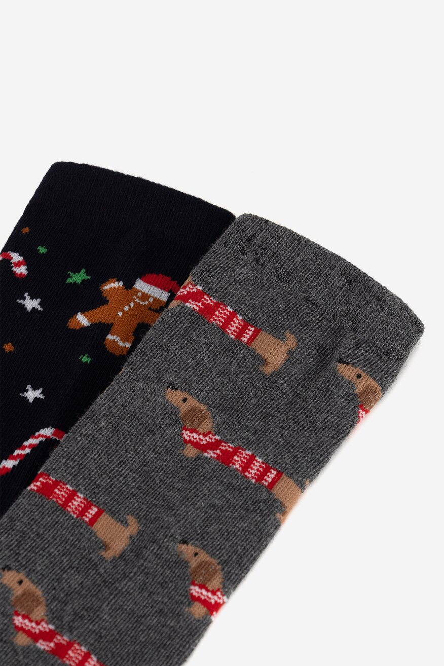 Skarpetki długie 2-pak