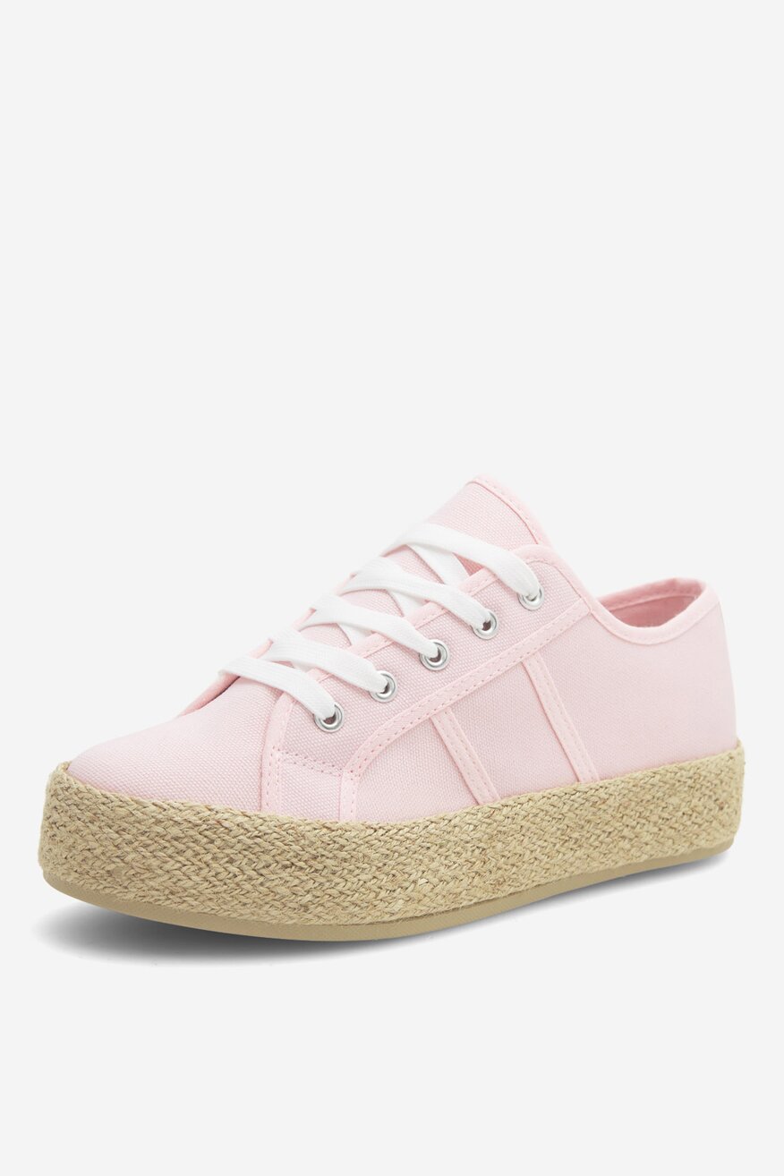 Espadryle na platformie