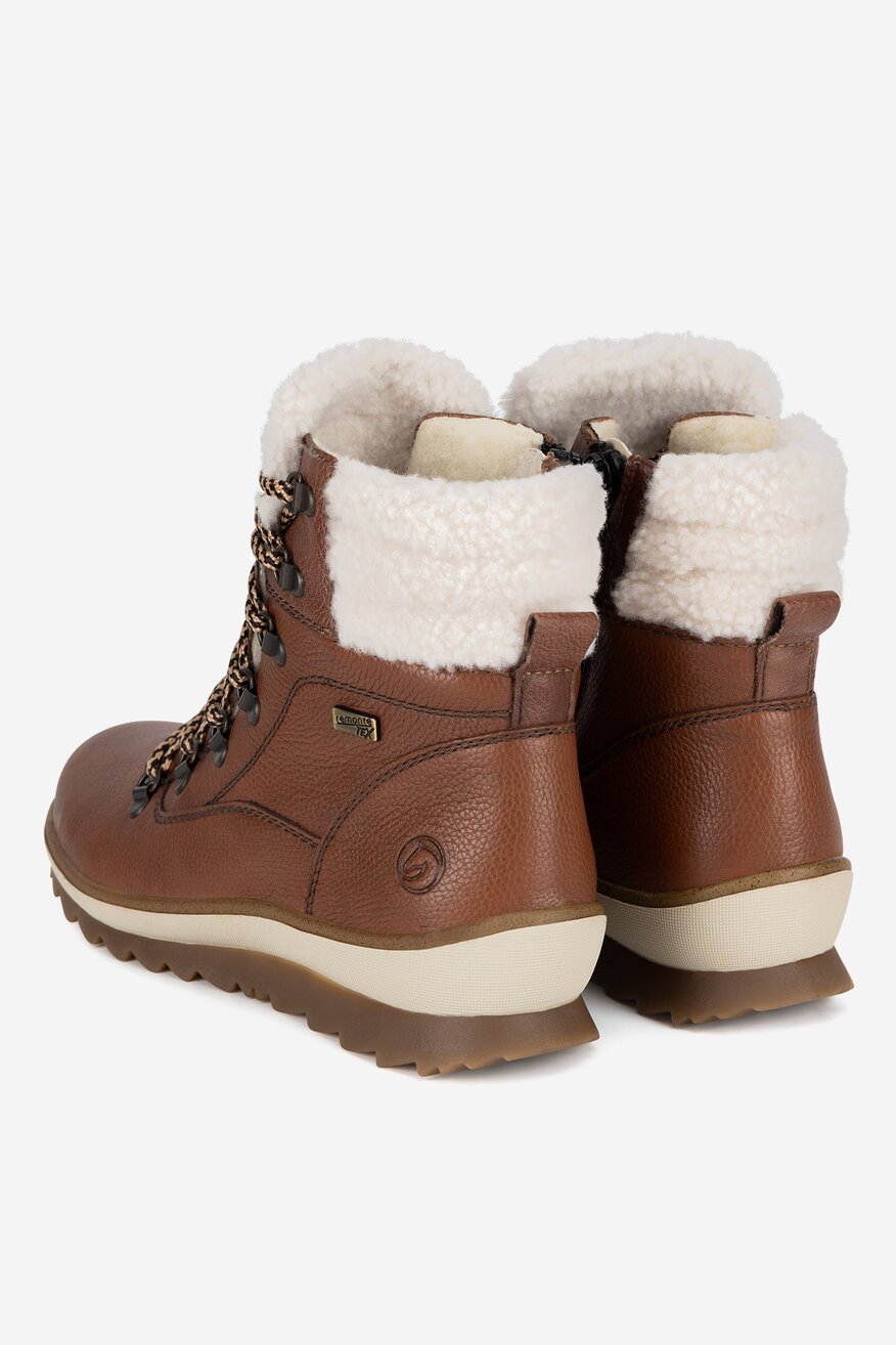 Trzewiki skórzane ocieplane