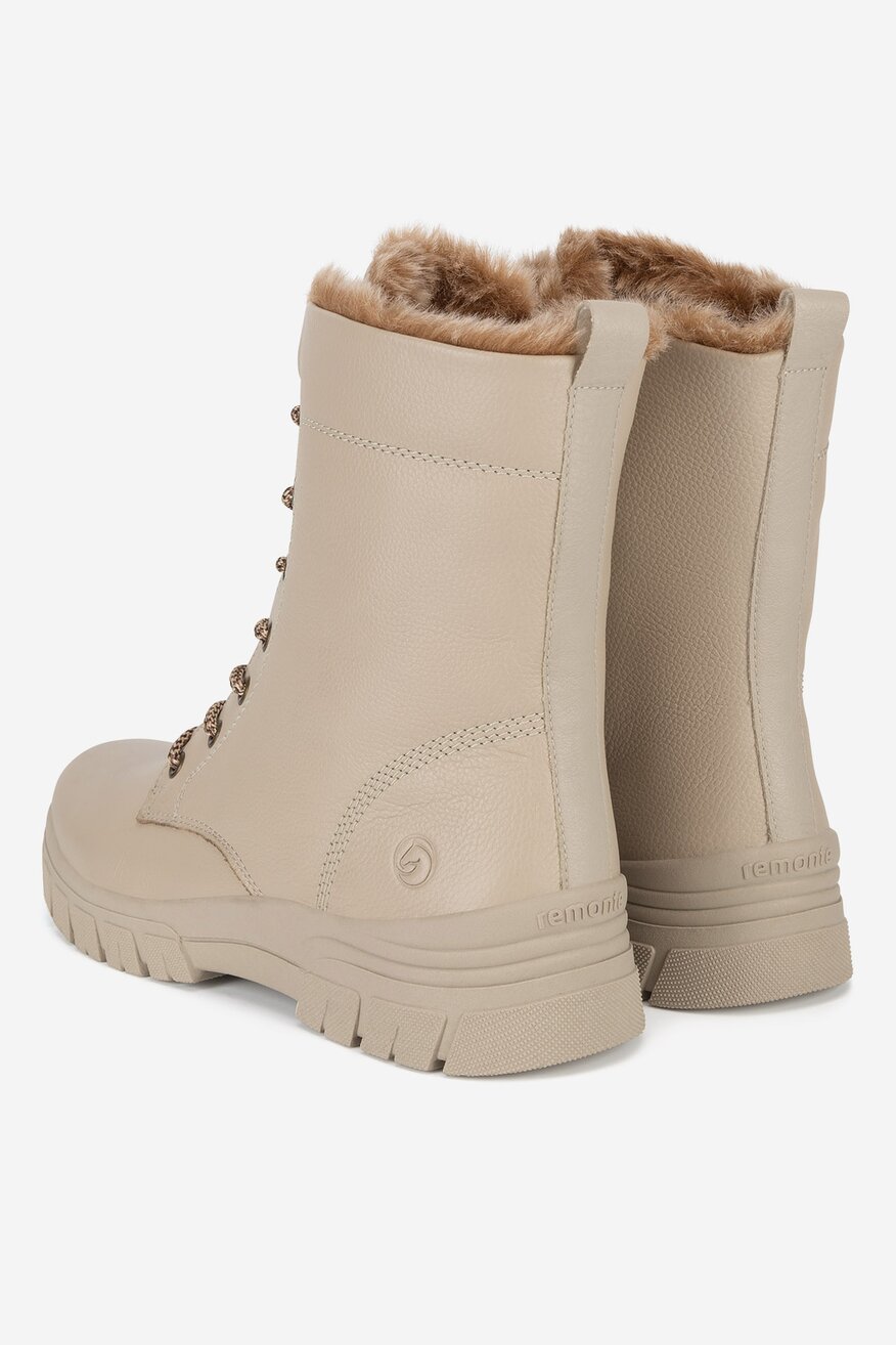 Trzewiki skórzane ocieplane