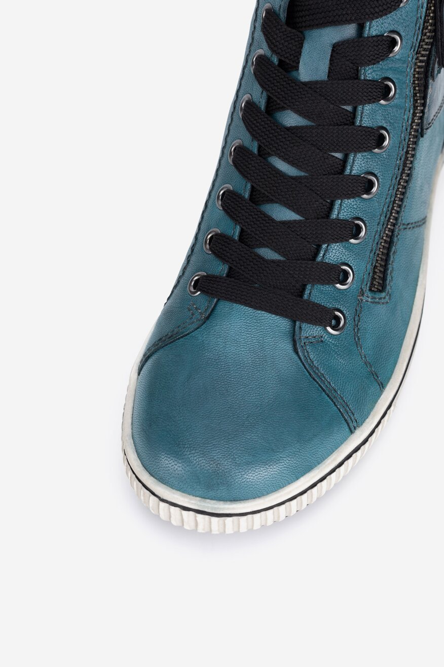 Trzewiki skórzane ocieplane