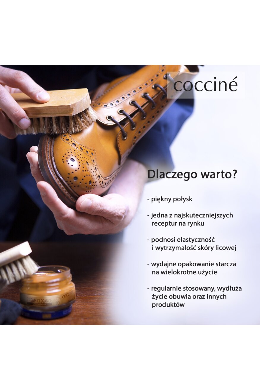 Krem do obuwia brązowy