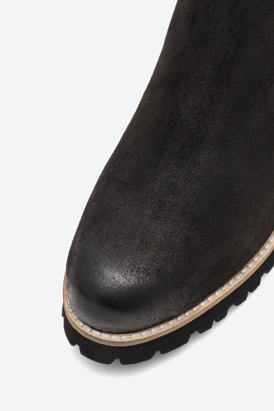 Sztyblety skórzane ocieplane