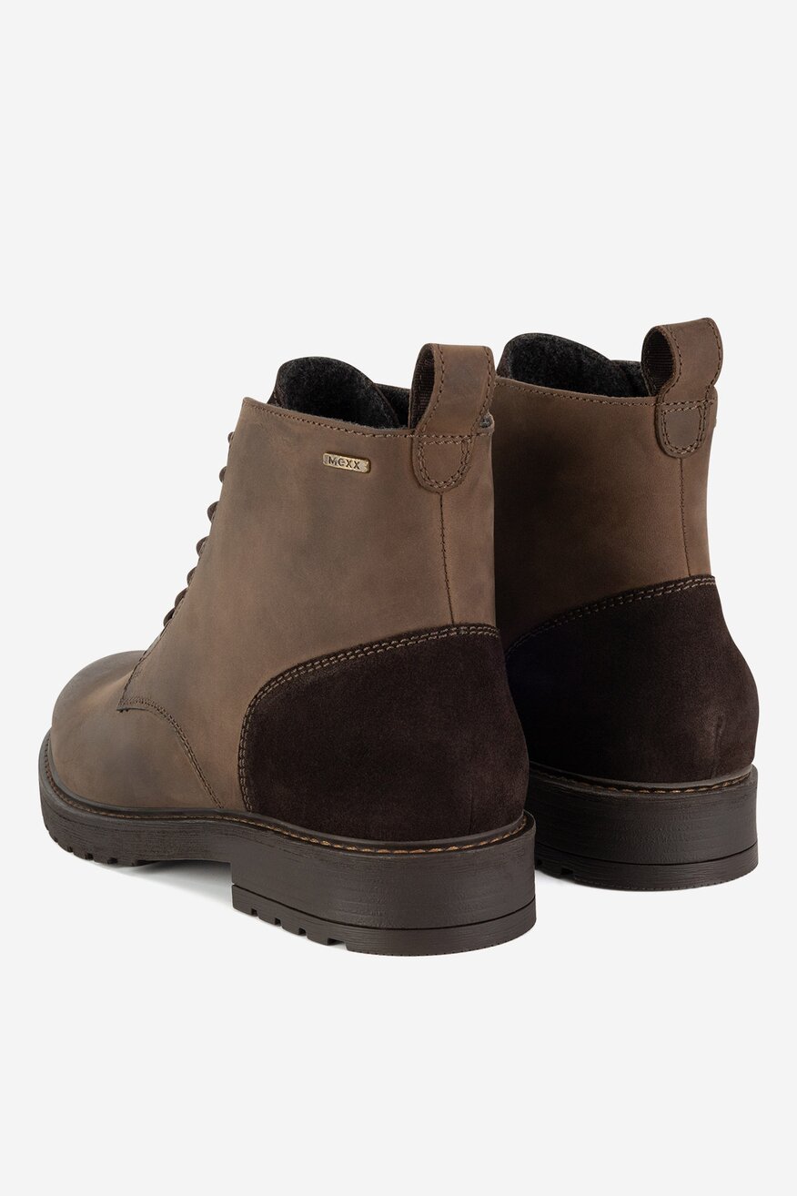 Trzewiki skórzane ocieplane