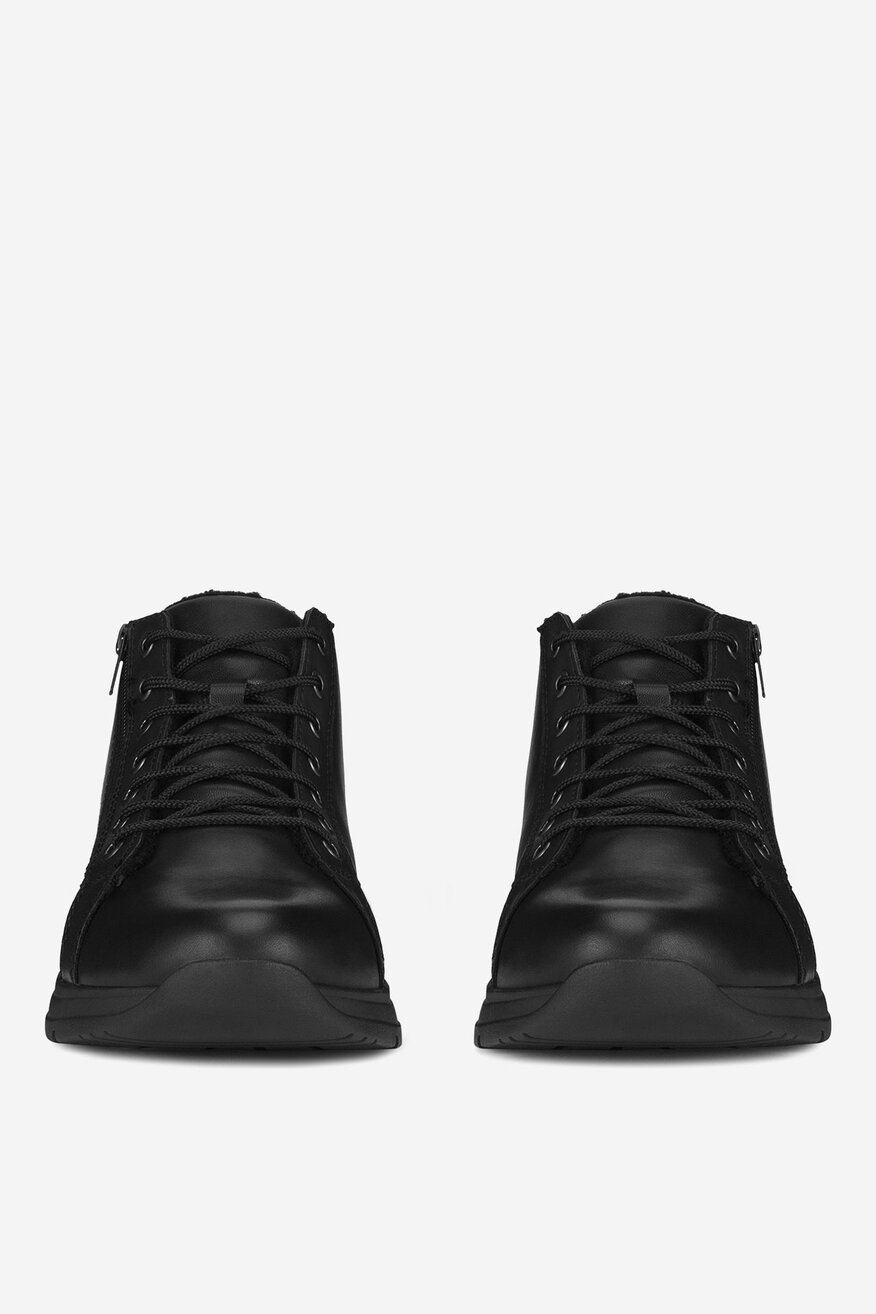 Trzewiki skórzane ocieplane