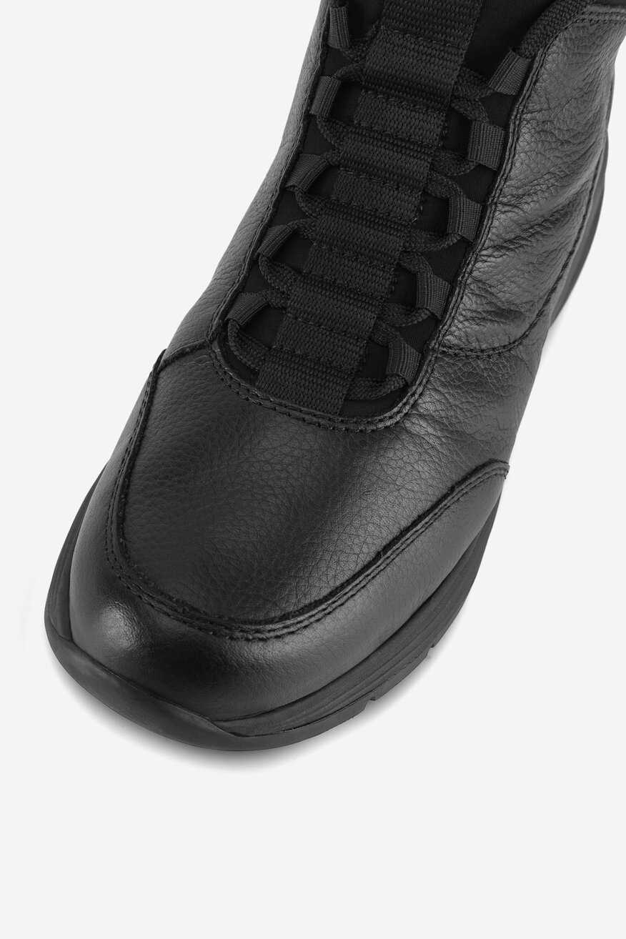 Trzewiki skórzane ocieplane