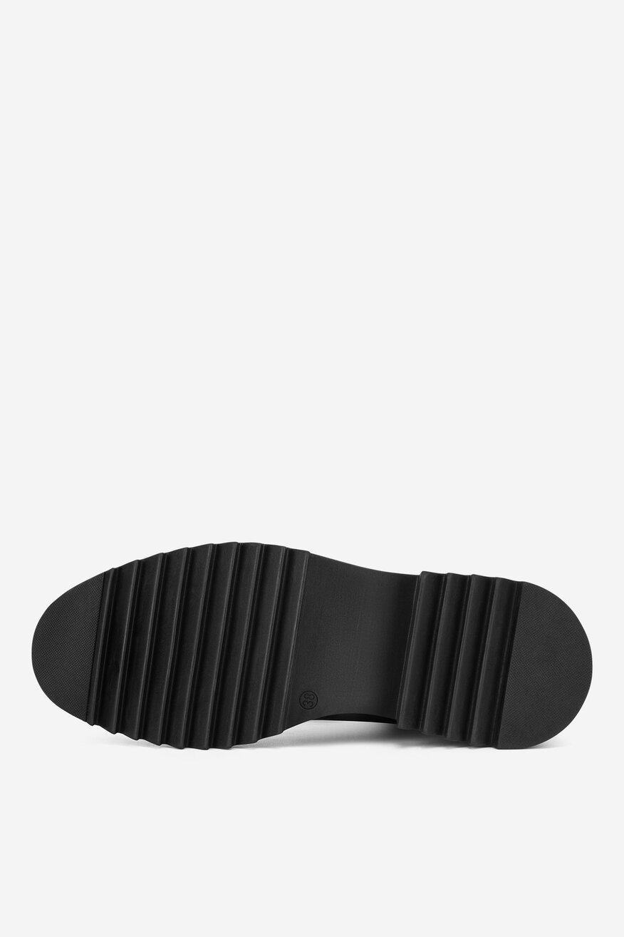 Sztyblety skórzane ocieplane