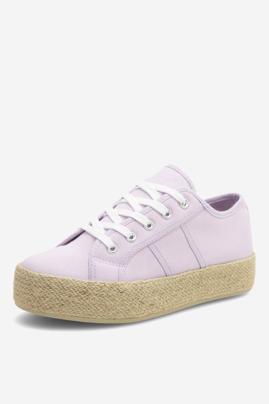 Espadryle na platformie