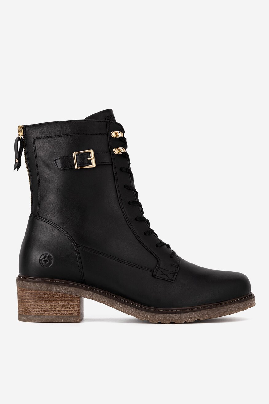 Trzewiki skórzane ocieplane