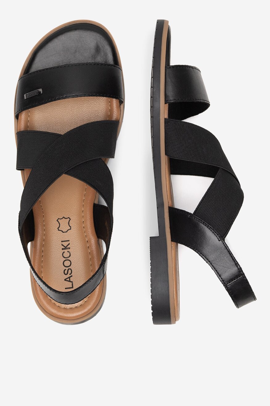 Sandały skórzane