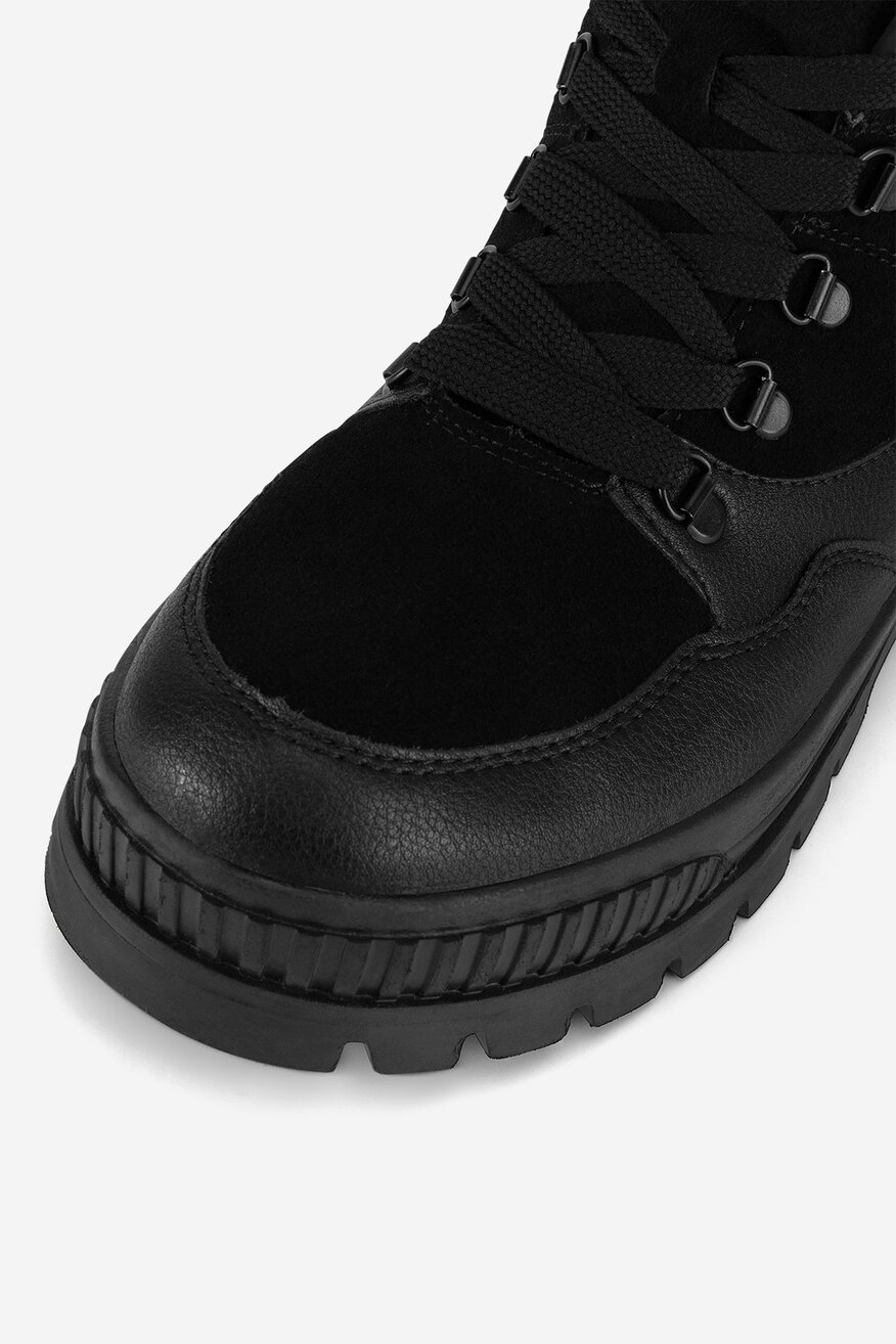 Trzewiki skórzane ocieplane