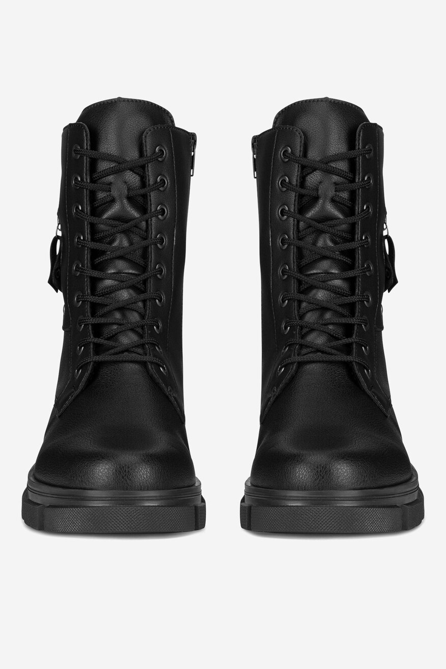 Trzewiki skórzane ocieplane