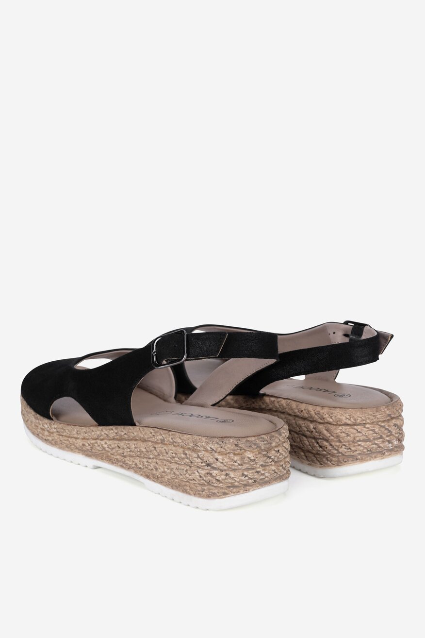 Skórzane sandały