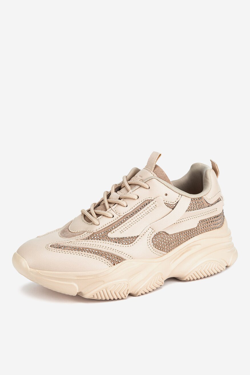 Sneakersy na grubej podeszwie