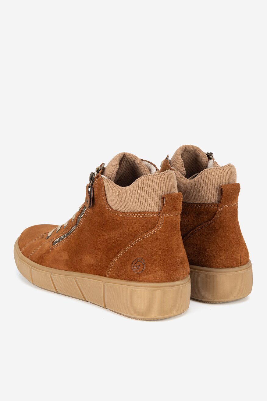 Trzewiki skórzane ocieplane