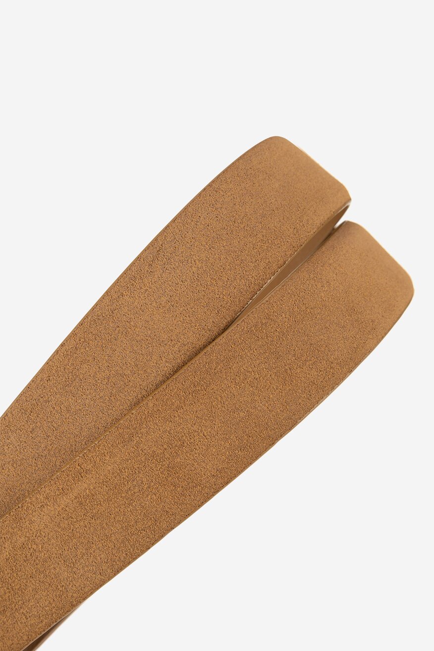 Pasek damski skórzany