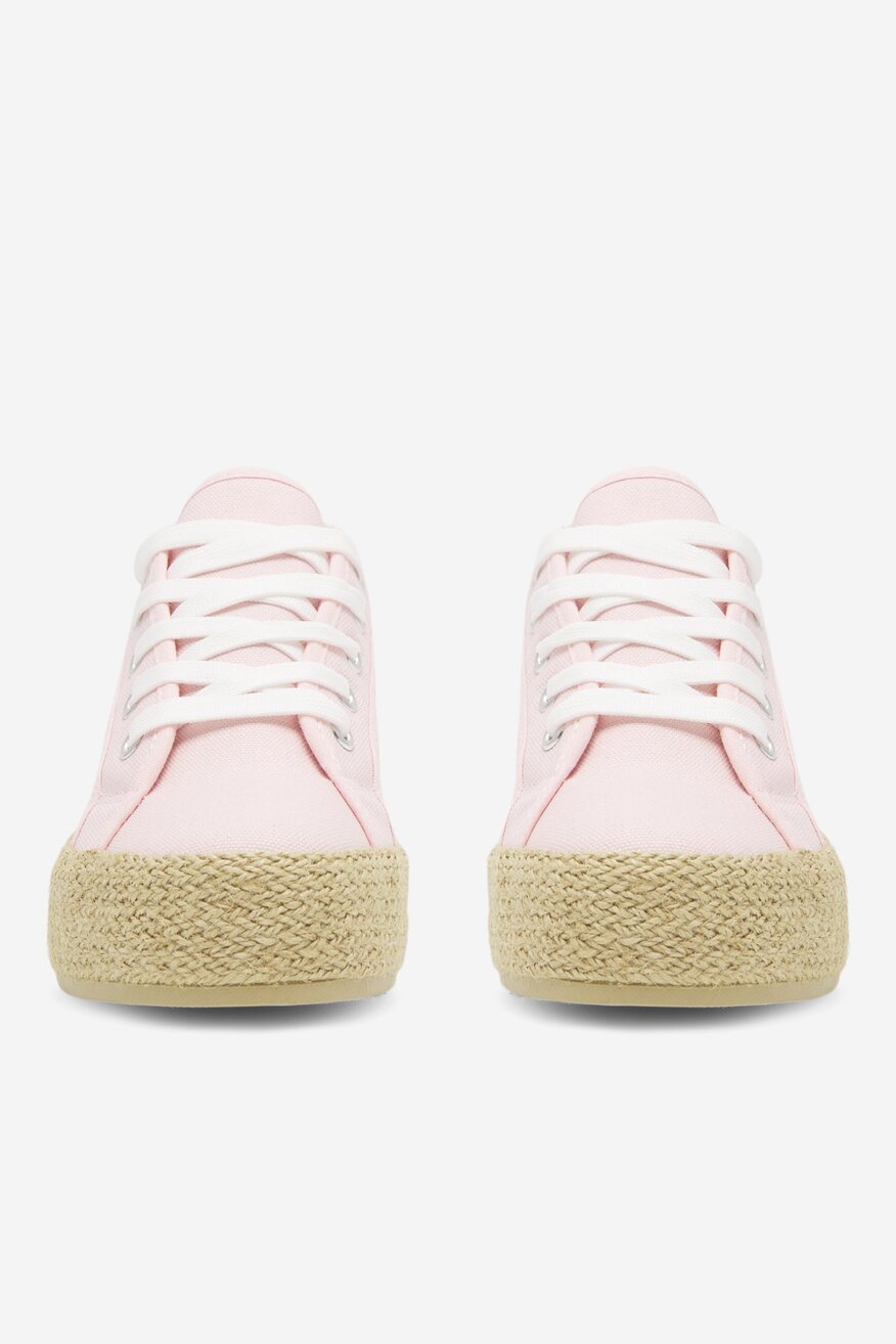 Espadryle na platformie