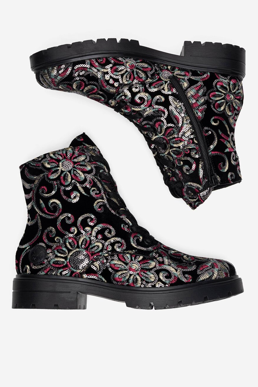 Trzewik skórzane ocieplane