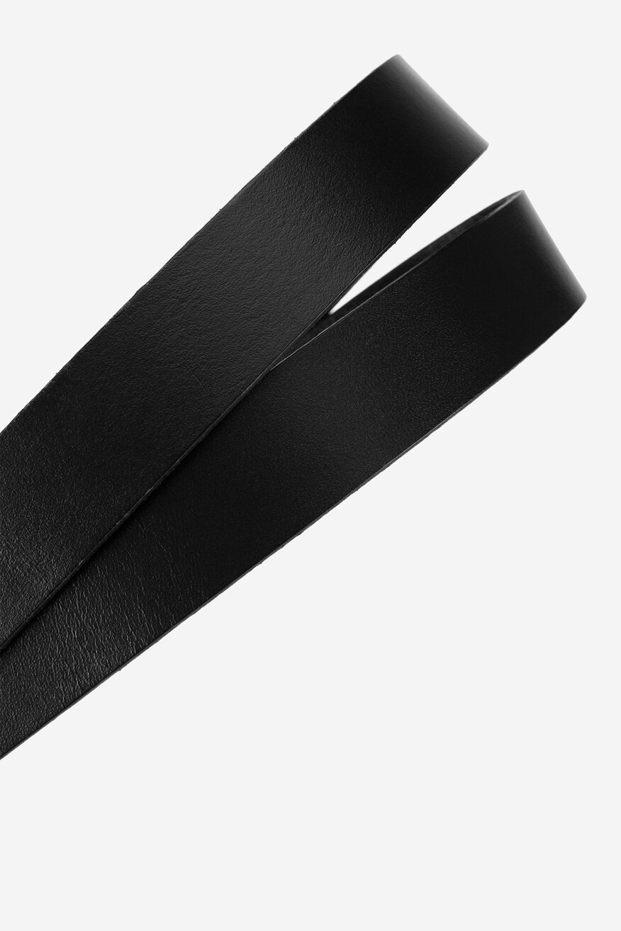 Pasek damski skórzany