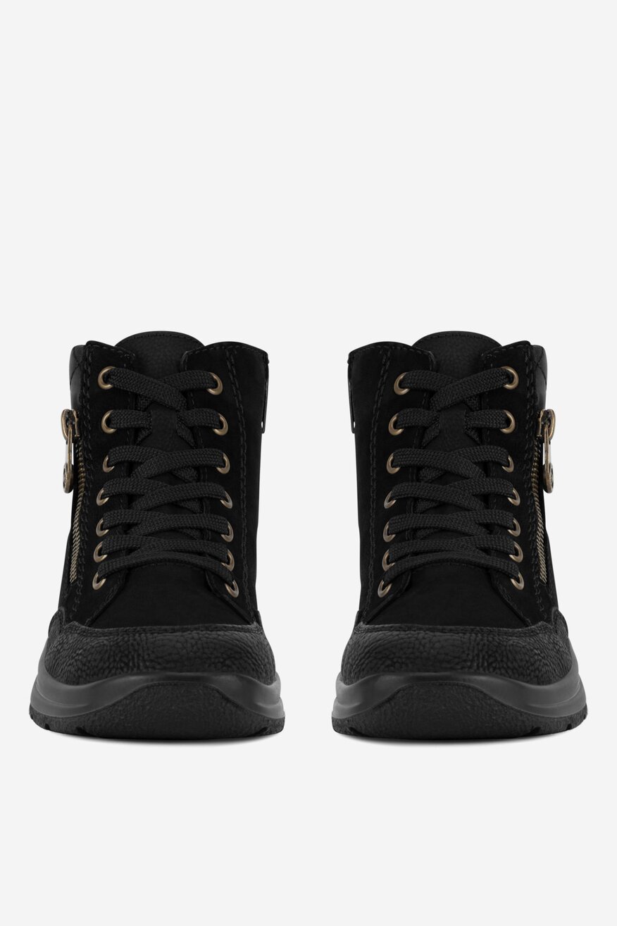 Trzewiki skórzane ocieplane