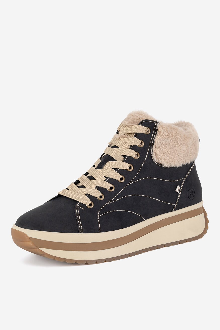 Trzewiki skórzane ocieplane